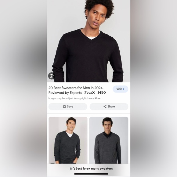 fourX man’s sweater. Last season. Worn 2-3 times..